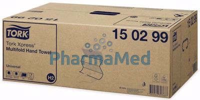 Image sur Essuie mains TORK Uni. ZZ 2pli 23x21cm H2- 20x237pc