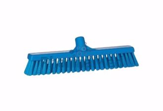 Image de Balai de sol VIKAN doux/dur 40cm bleu - 1pc