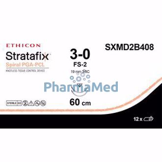 Image de STRATAFIX PGA-PCL 3-0 FS2 2x30cm 2x19mm(12pc)