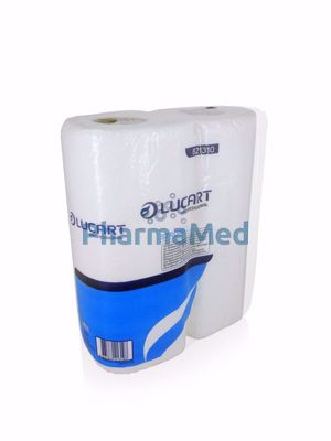Image sur LUCART Essuie tout blanc Strong 2plis - 24 rouleaux