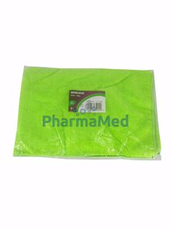 Image de Torchon microfibres vert 60x80cm - 1pc