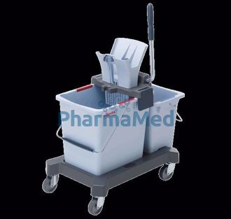 Image de Chariot VILEDA ready-to-go double seaux - 1pc