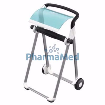 Image sur Distributeur bobines Tork sur pied blanc/turquoise