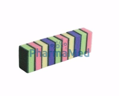 Image sur Éponges à récurer colorées 9 x 6 x 2,4 cm - 10 pc