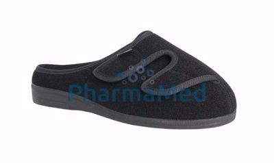 Image sur Pantoufles ouvertes  Eden noir - Taille 48