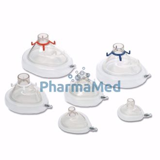 Image de Masq. anest. AMBU UU bourrelet Adulte M/T5 crochets - 20pc