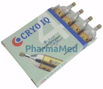 Image sur Pack de 4 cartouche CryoIQ + valve N2O 25gr