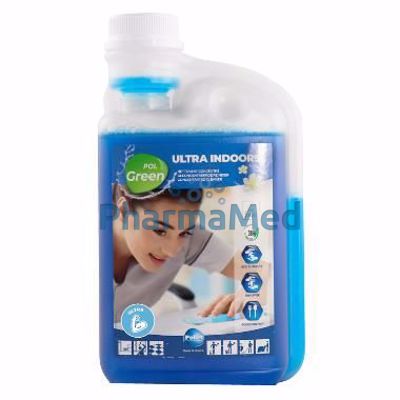 Image sur Polgreen Ultra indoors - Nettoyant concentré éco toutes surfaces - 1L
