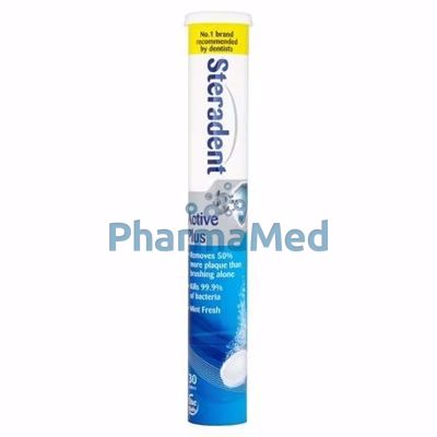 Image sur STERADENT Tablets active plus - 30 comprimés