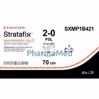 Image de Stratafix 2/0 70cm 1xPSL SXMP1B421 - 12 fils