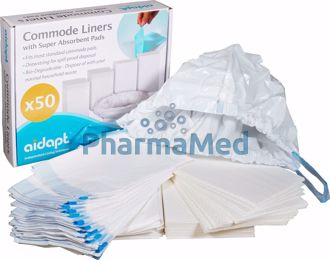 Image de Sac protège seau hygiénique biodégradable- 50pcs