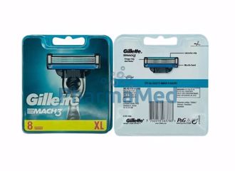 Image de GILLETTE MACH3 Lames XL - 8 lames
