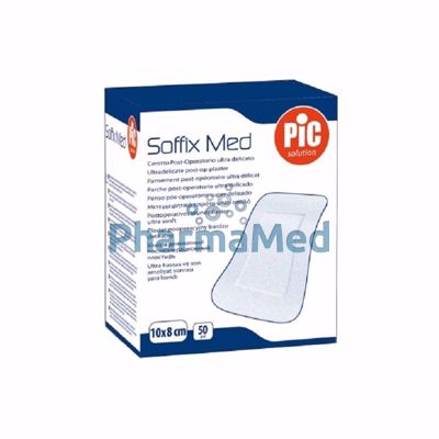 Image sur Soffix Med - pansement adhésif hypoallergénique - 10x8cm - 50pc