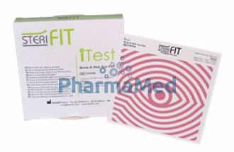Image de Bowie & Dick test pour autoclaves STERIFIT - 10pc