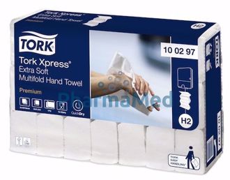 Image de Ess. main TORK interf. 2pl. 34x21.2cm - 21x100pc