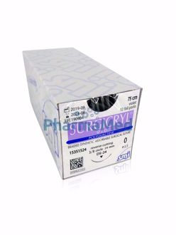 Image de SURGICRYL 910 Metric3.5 USP0 75cm violet/12pc