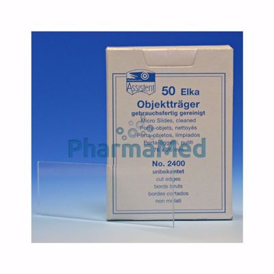 Image sur Lamelles porte objets ELKA 72x26 mm - 50pc