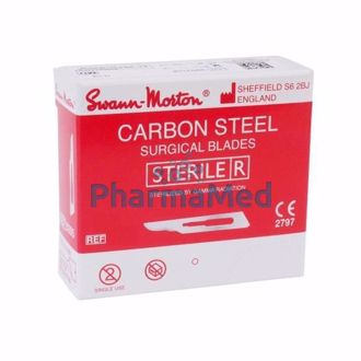 Image de Lames bistouri Stérile S&M - N°12 - 100pc