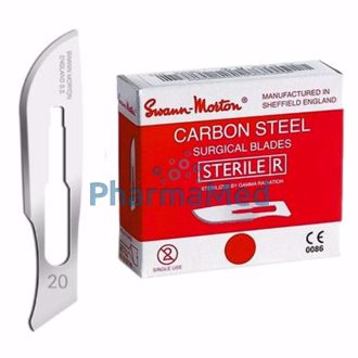 Image de Lames bistouri Stérile S&M - N°20 - 100pc