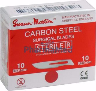 Image de Lames bistouri Stérile S&M - N°10 - 100pc