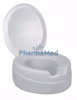 Image de Réhausse wc souple mousse + couvercle - 1pc
