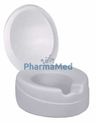Image sur Réhausse wc souple mousse + couvercle - 1pc
