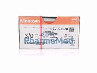 Image de Monosyn undyed 3/0 70cm C0023628 - 36 fils