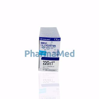 Image de Aiguilles I.V. Catheter TERUMO - 22G1 - 50pc