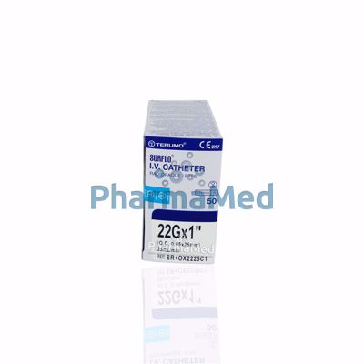 Image sur Aiguilles I.V. Catheter TERUMO - 22G1 - 50pc