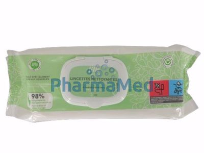 Image sur Lingettes Aloe peaux sensibles LILLE - 80pc