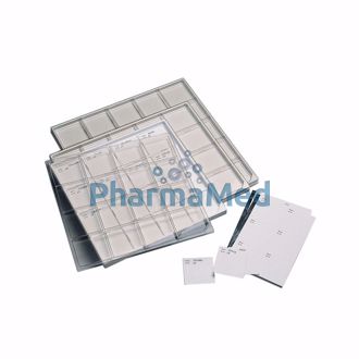 Image de LANGENAU Plateau médicaments 16 cases + carnet ordonnance
