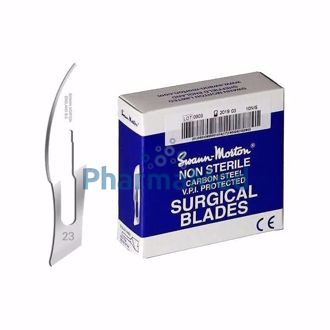 Image de Lames bistouri Non stérile S&M - N°23 - 100pc