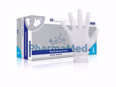 Image sur Gants vinyl non-poudrés KLINION (100pc) - Gants vinyl non-poudrés large KLINION (100pc)