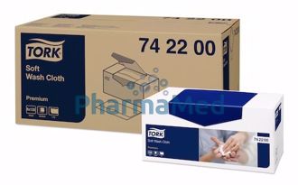 Image de Softwash TORK carré de soins premium 30x32cm - 8x135pcs