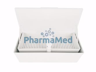 Image de Bac de désinfection + tamis et couvercle - 1 litre