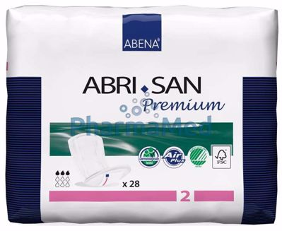 Image sur Couches anatomiques ABRI SAN - 2-10x26cm - 28pc