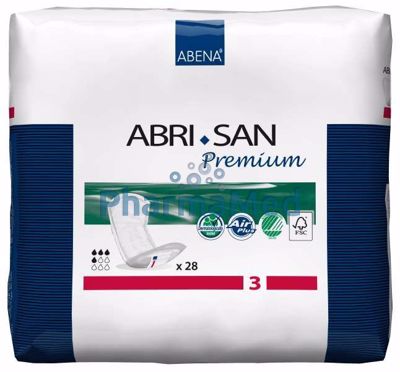 Image sur Couches anatomiques ABRI SAN - 3-11x33cm  - 28pc