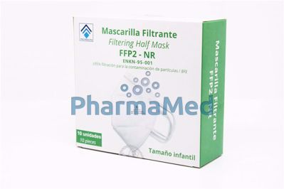 Image sur Masques FFP2 TECHEALTH blanc - Enfant - 10pc