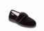 Image de Pantoufles ADONIS diabétique noir - Taille 48