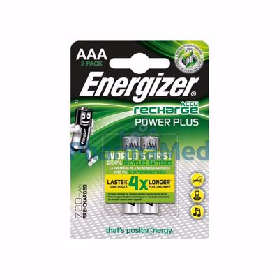 Image sur Pile rechargeable NiMH AAA 1,2 Volt par 2 - 1pc
