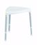 Image de Tabouret de douche – triangulaire - hauteur réglable - 1pc