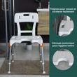 Image sur Chaise de douche CAPRI PLUS