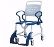 Image sur Chaise de douche à roulettes REBOTEC BONN - gris-bleu