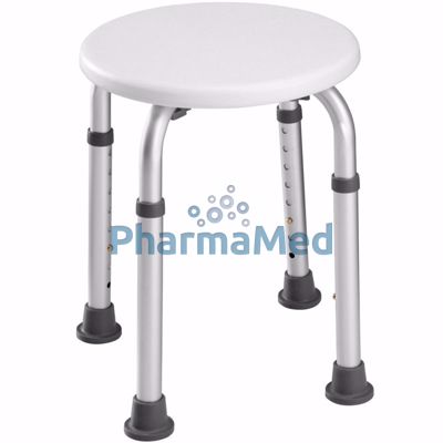 Image sur Tabouret de douche ajustable 35.5 à 52cm