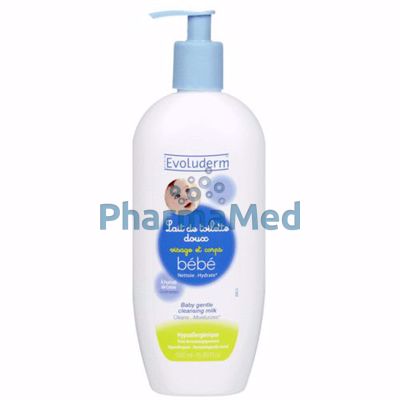 Image sur EVOLUDERM Lait de toilette doux bébé - 500ml