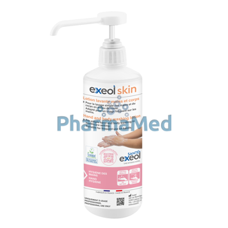 Image de EXEOL SKIN lotion lavante mains & corps + pompe - 500ml