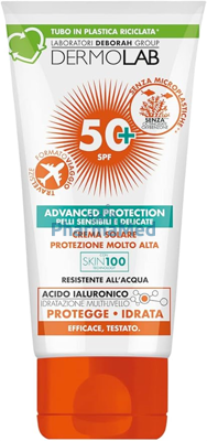 Image sur Crème solaire DERMOLAB peaux claires et sensibles SPF50 - 50ml
