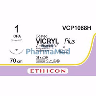Image de VICRYL + VCP1088H USP1  CPA 30mm 70cm - 36 fils