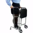 Image sur Cadre de marche STRONG - 2 roues et 2 pieds