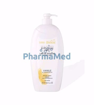 Image sur BYPHASSE Caresse lait de douche - Fleur de vanille 1L